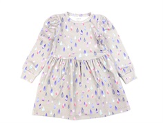 Name It nacreous cloud printed dress